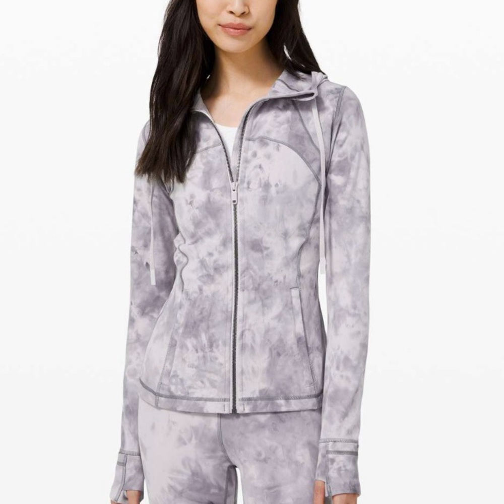 Lululemon Hooded Define Jacket *Nulu | Size 4 | Diamond Dye Stargaze Pitch Grey